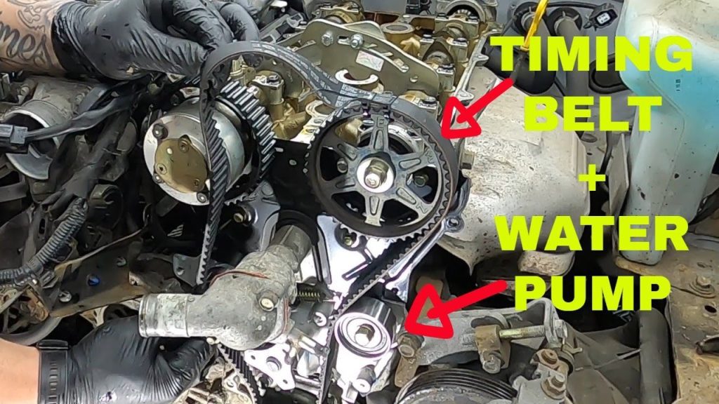 Timing belt service at The Garage auto repair in Burnaby